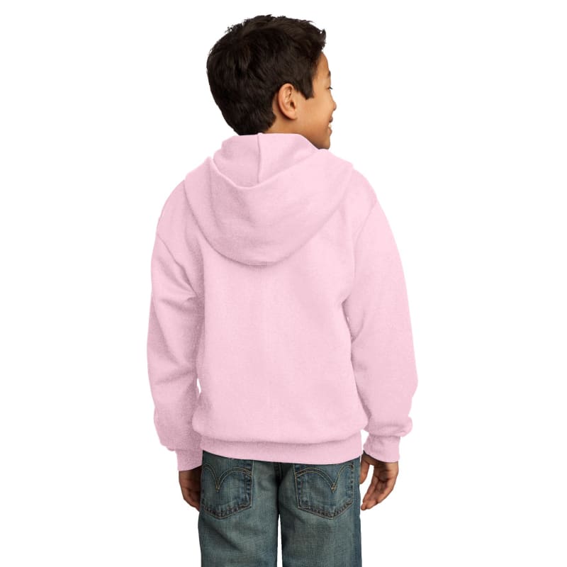 Port & Company - Youth Core Fleece Full-Zip Hooded Sweatshirt. 69