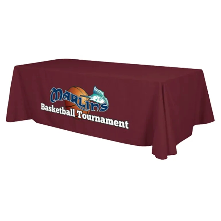 8Ft Fully Printed Table Throw (4-Sided with Dye-Sublimation) 6