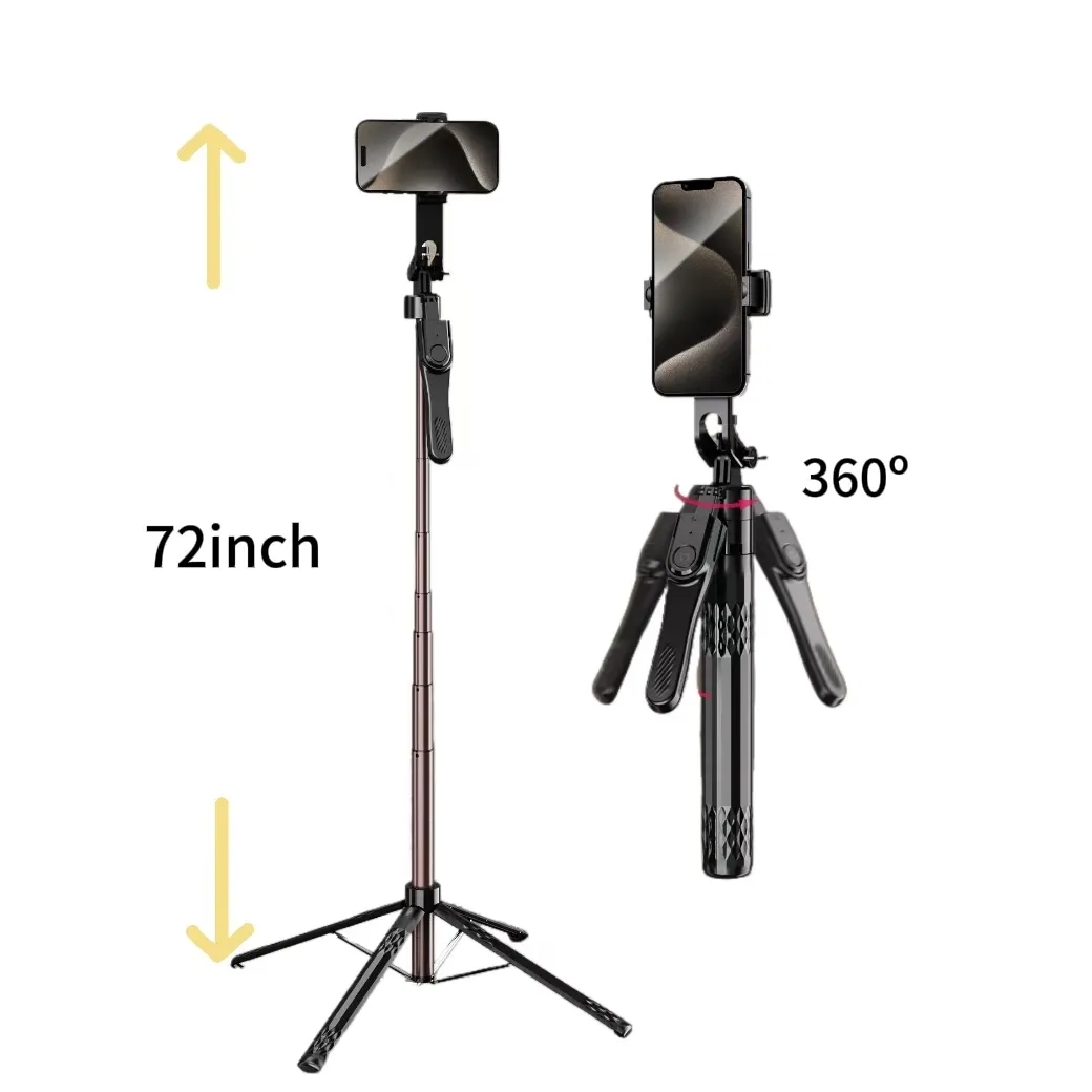 Aluminum Selfie Stick Tripod for Cell Phone and Camera 2