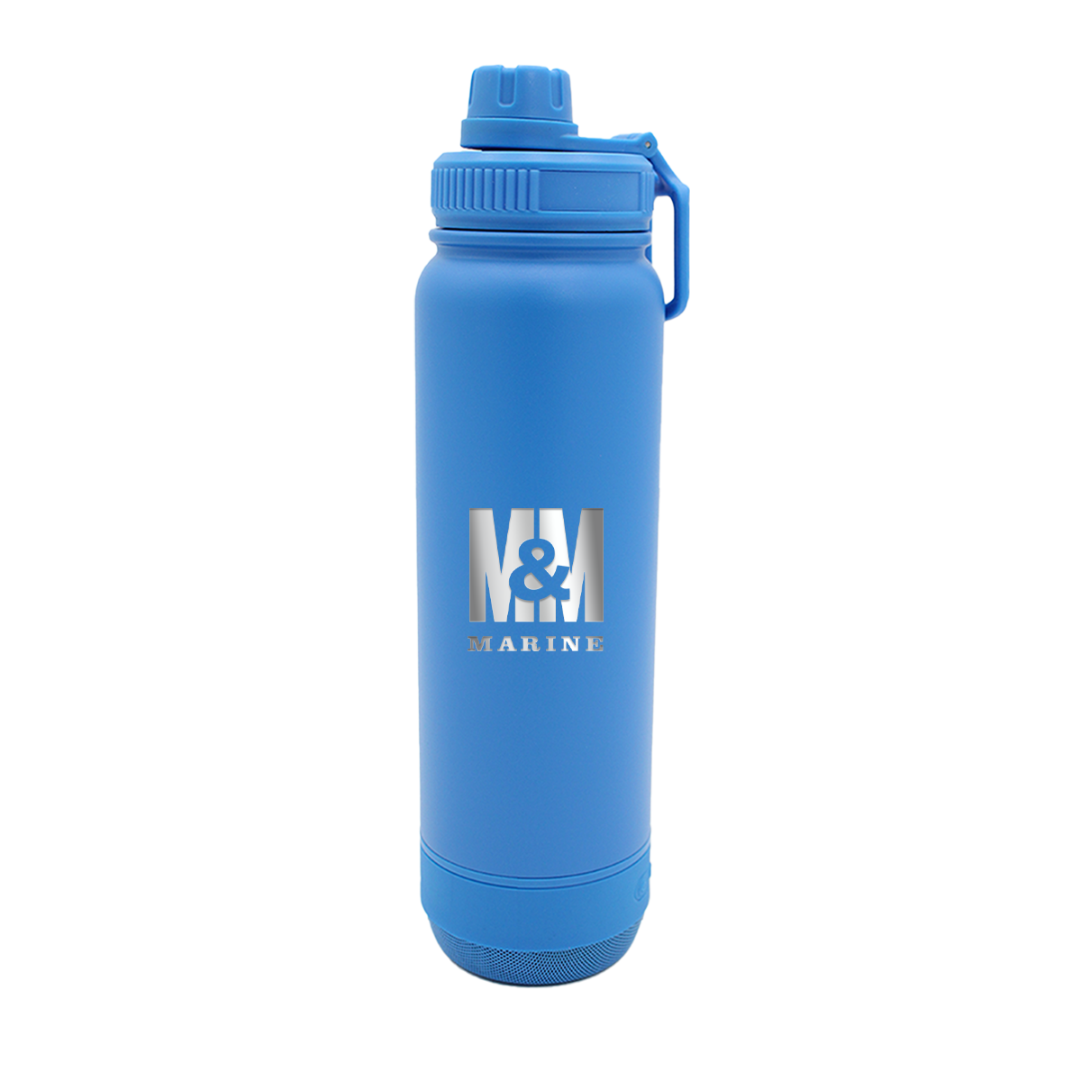 24 oz. Recycled Stainless Speaker Bottle, Laser - Standard, custom water bottle with logo imprint 20