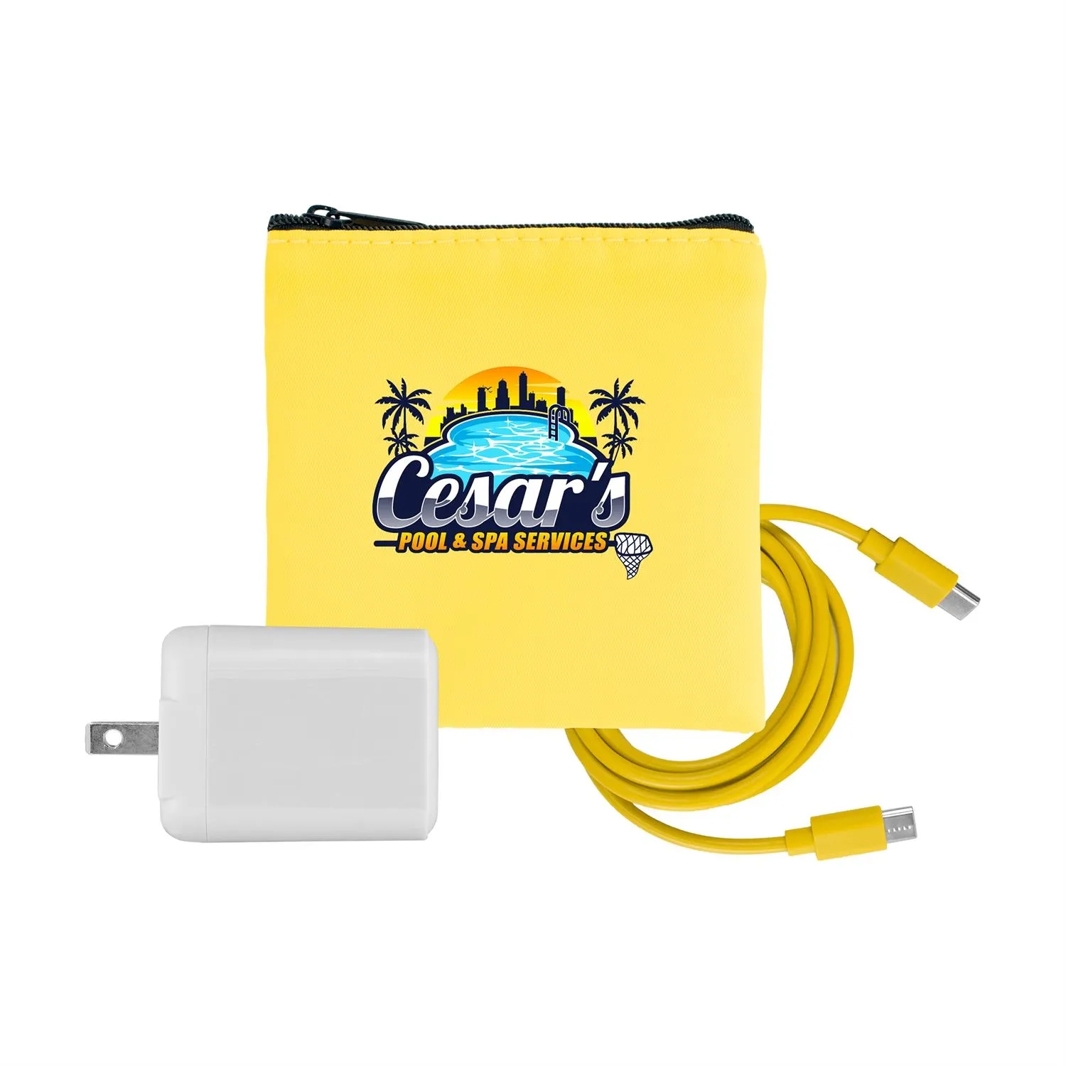 Colorful RPET Fast C to C Charging Set 11