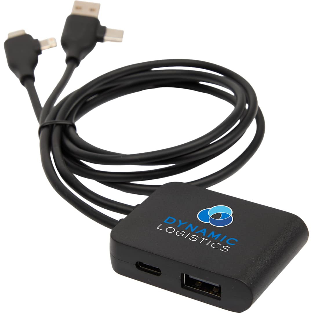 5-IN-1 Charging Cable with USB-A/C Hub 57