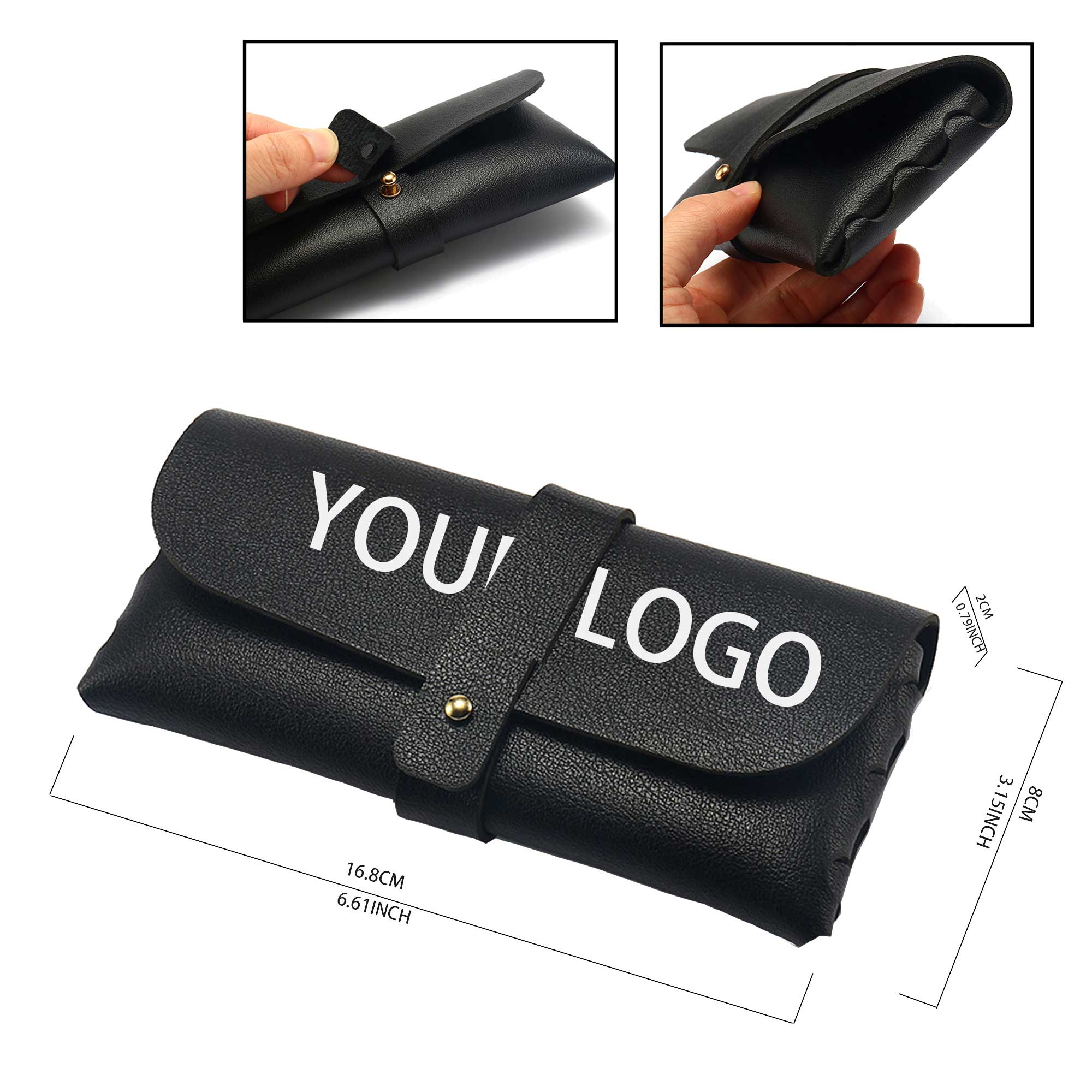 Durable Leather Eyewear Case 3