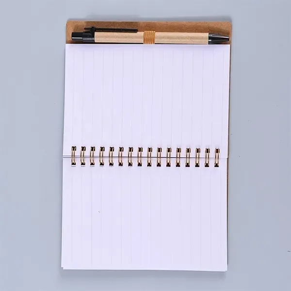 Spiral Notebook Set with Pen and Sticky Notes 16