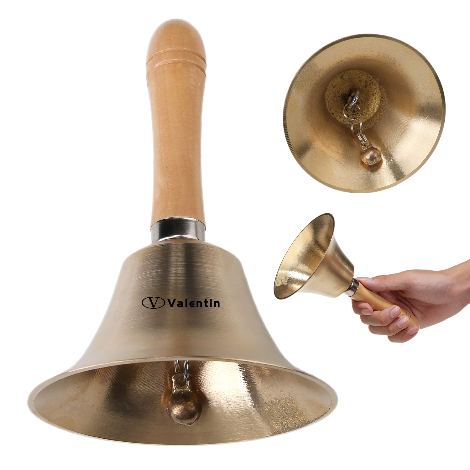 Brass Hand Call Bell 2