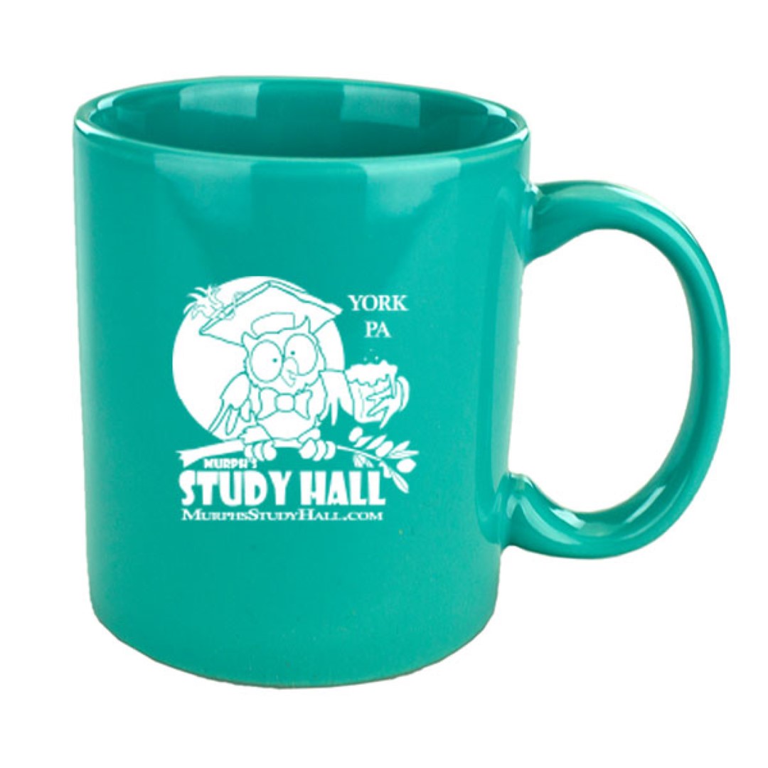 11 oz Fiesta Aqua C-Handle Ceramic Mug 1