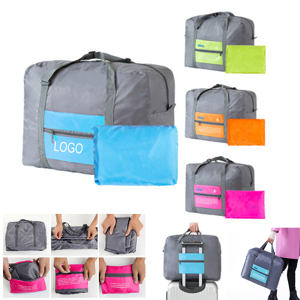 Waterproof Luggage Folding Large Travel Bag 17 3/4"x8" 2