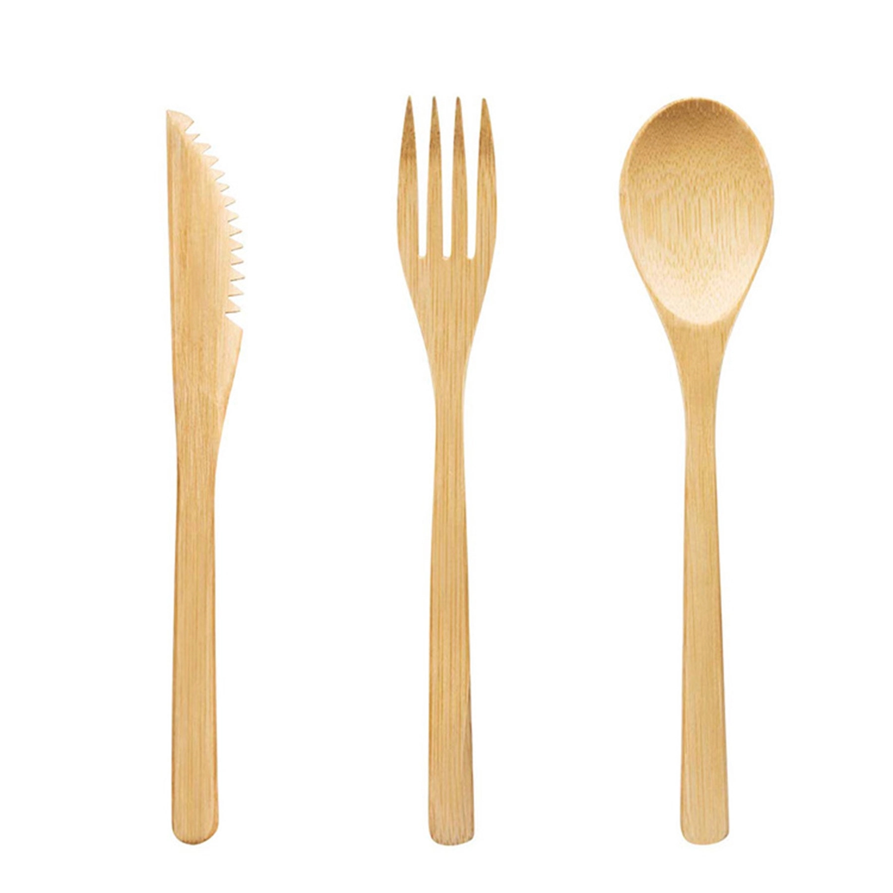 3 in1 Bamboo Cutlery Set 4