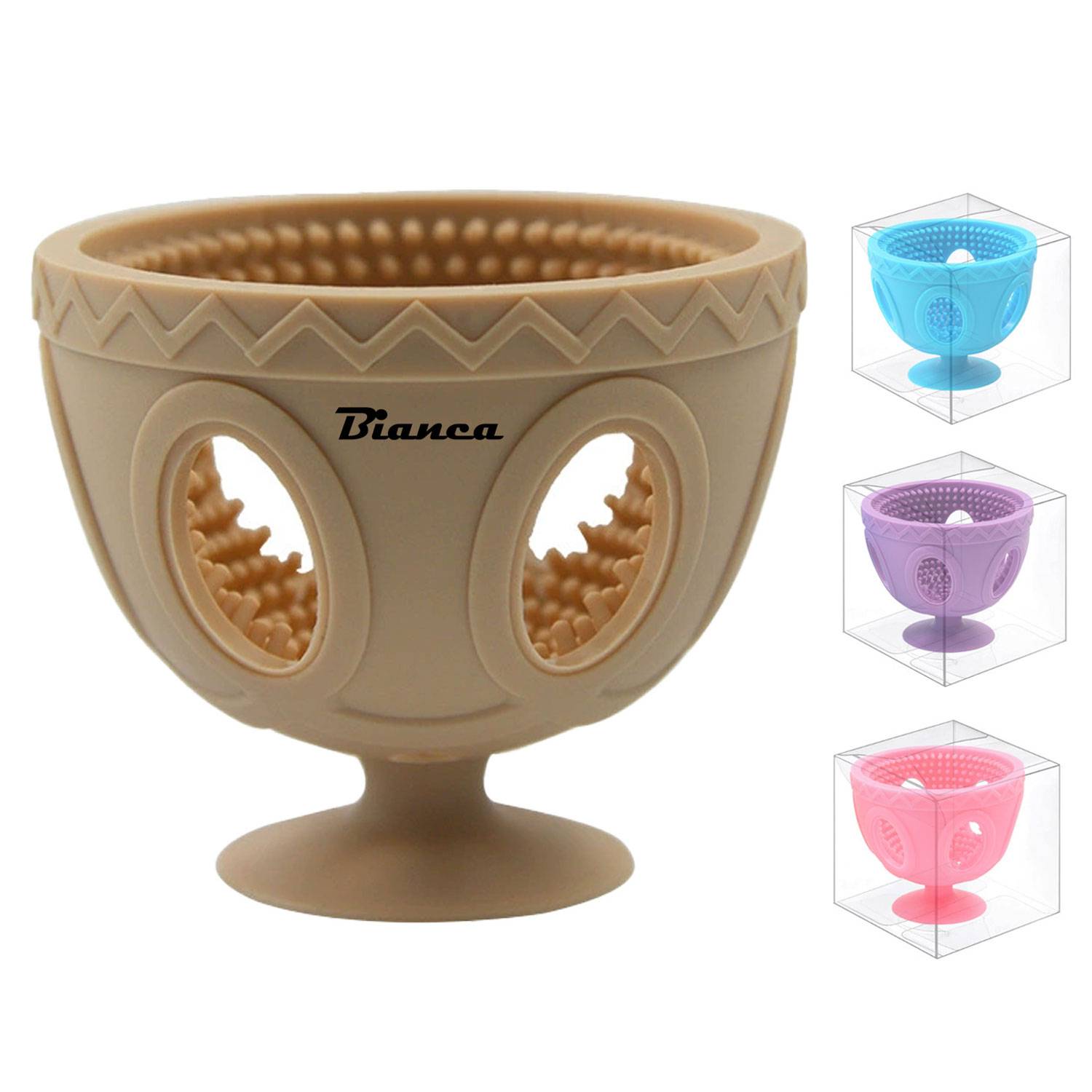 Rotating Egg Cleaning Brush Food-Grade Silicone