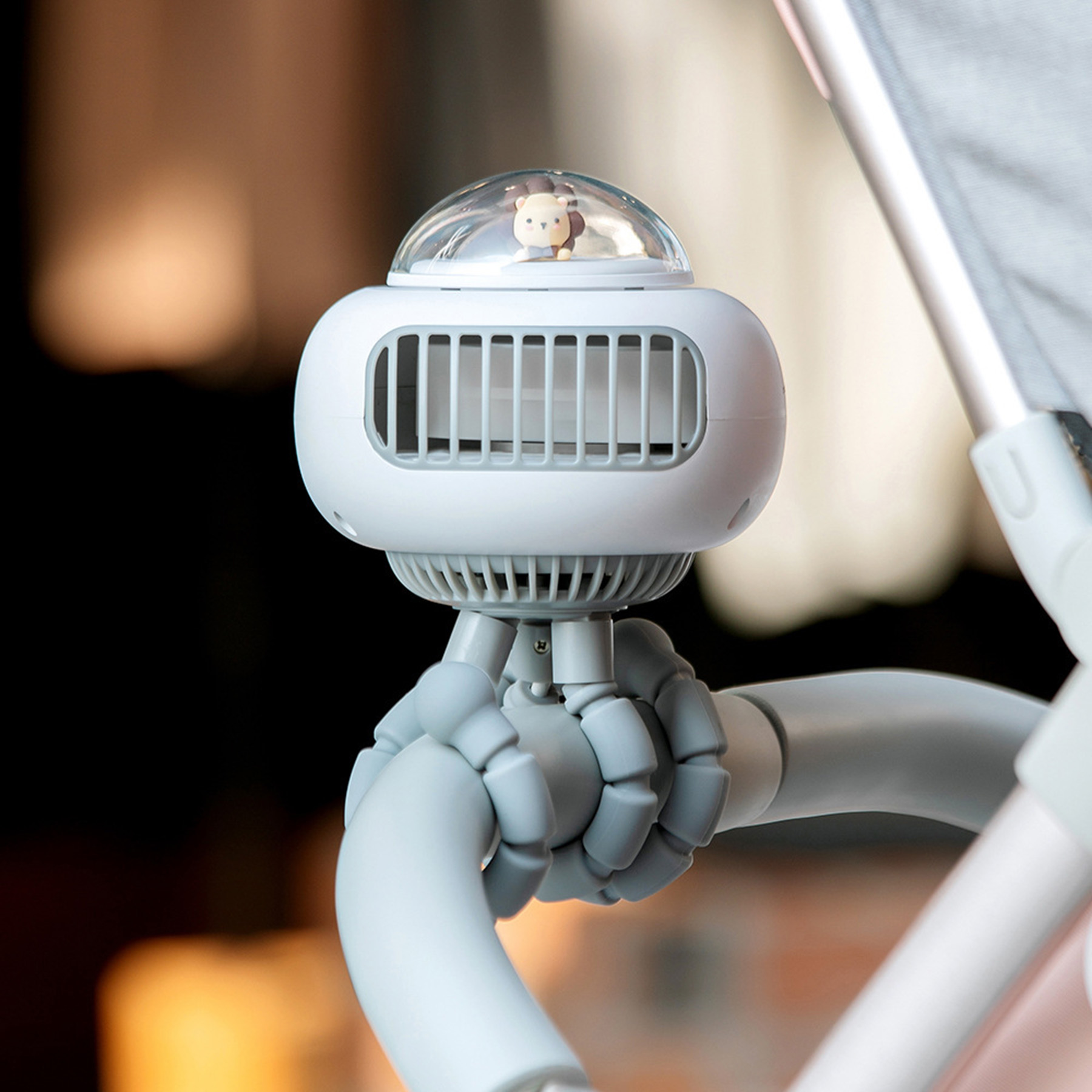 Rotatable Stroller Fan 3