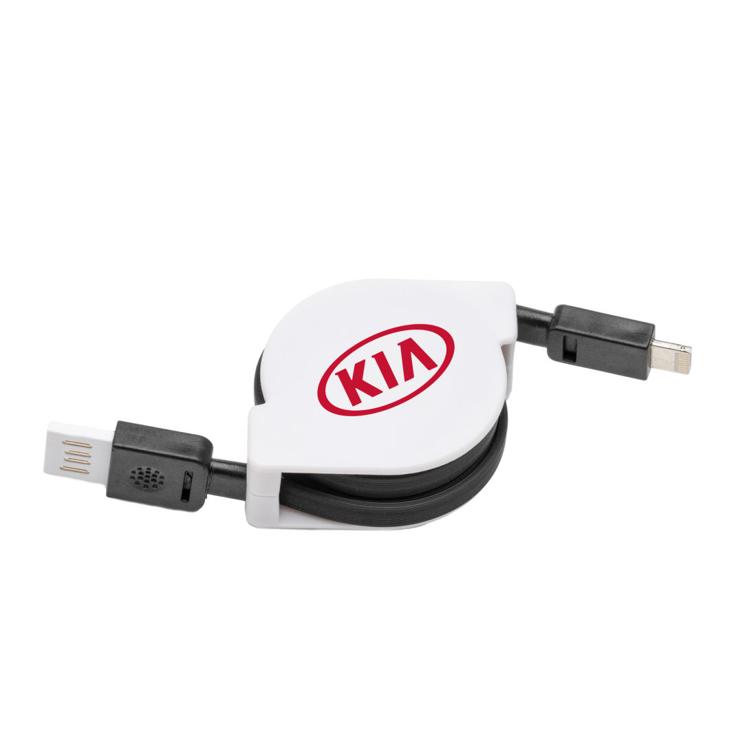 Dual Retractable Charging Cable 6