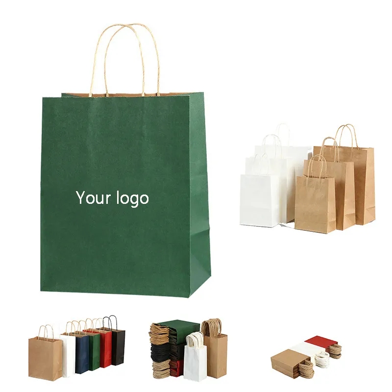 Custom Kraft Paper Shopping Bag 1