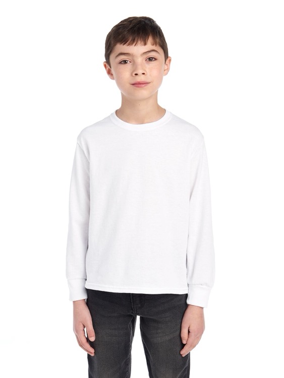 JERZEES DRI-POWER® Youth Long-Sleeve T-Shirt 13
