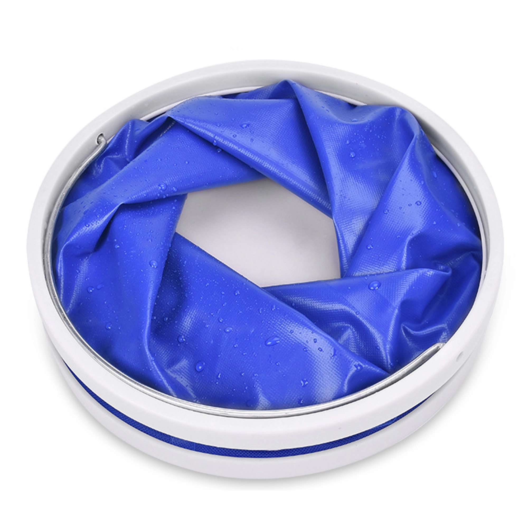 Portable Collapsible Folded Water Bucket 5