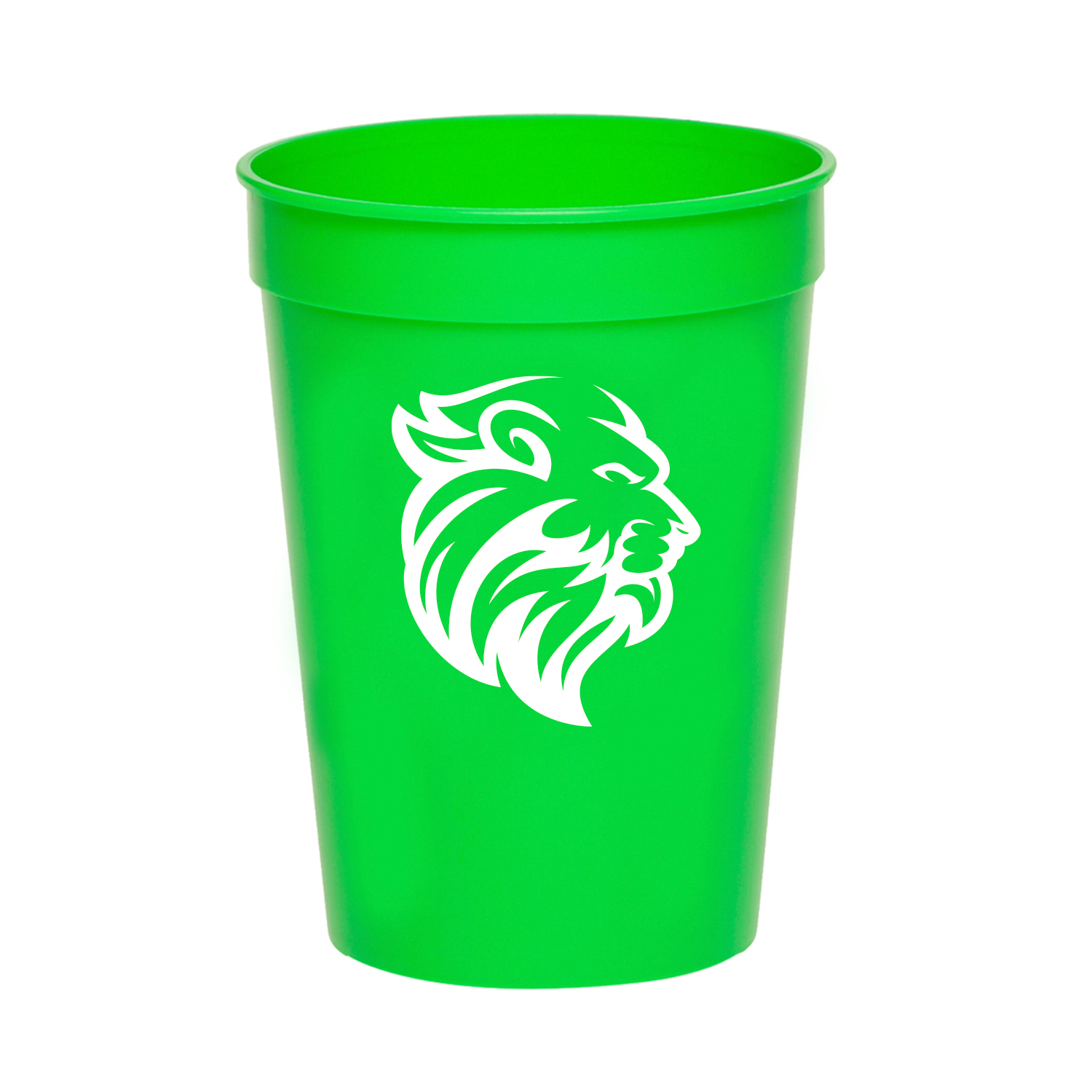 12 oz. Top Fan Plastic Stadium Cup (1 Color Imprint) 5