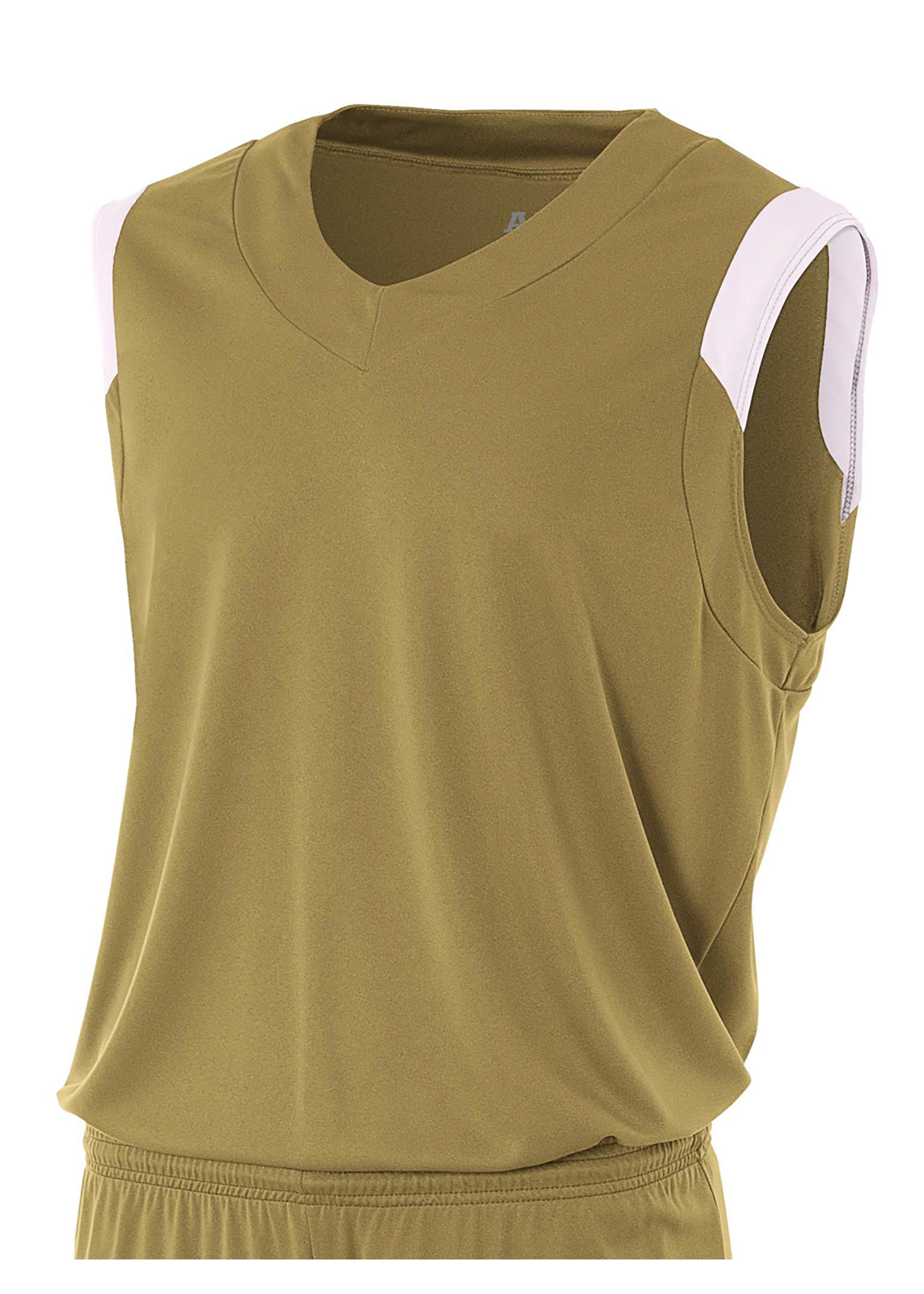 A4 Moisture Management V-Neck Muscle 3