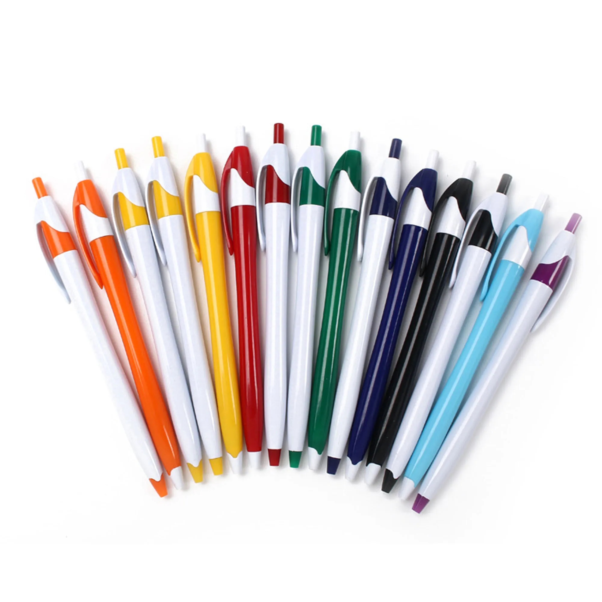 Retractable Plastic Ballpoint Pen 4