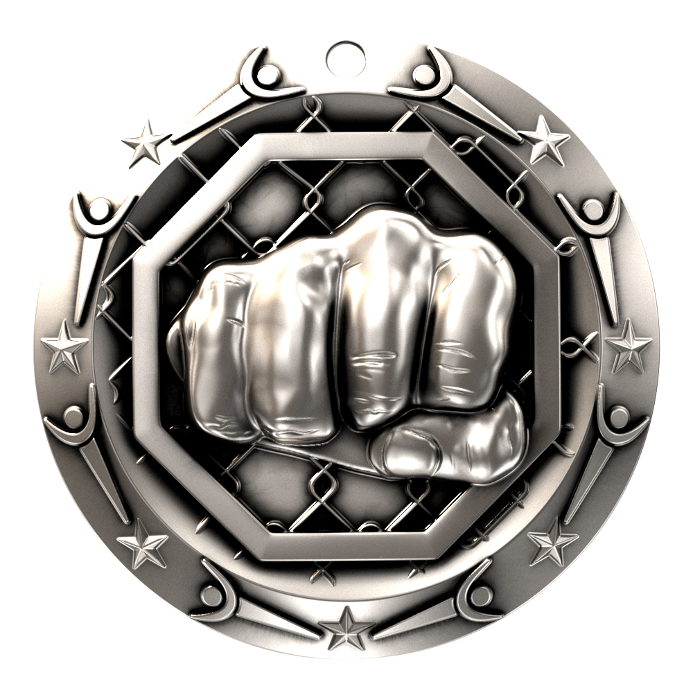 MMA World Class Medallion (3") 4