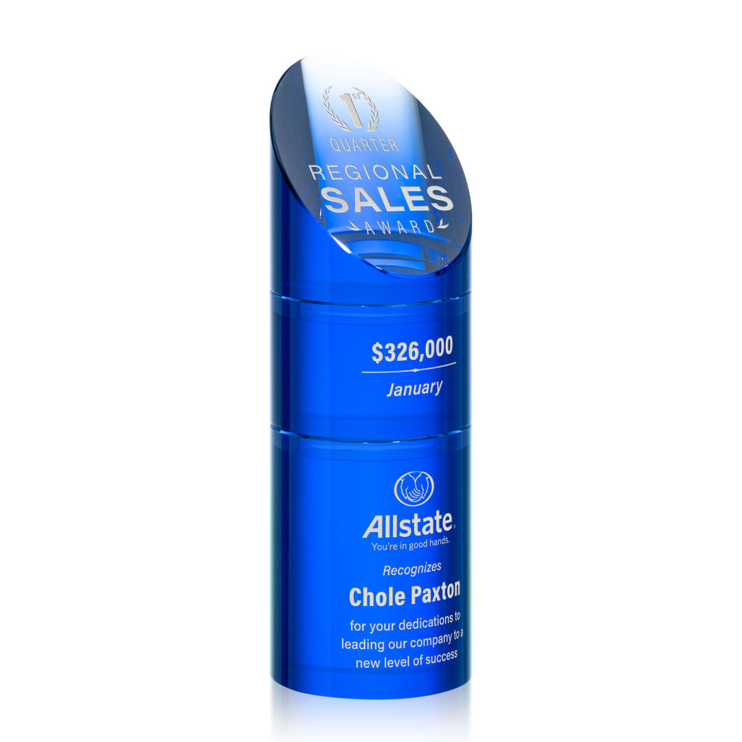 Atlantis Stacker Award - Blue 6