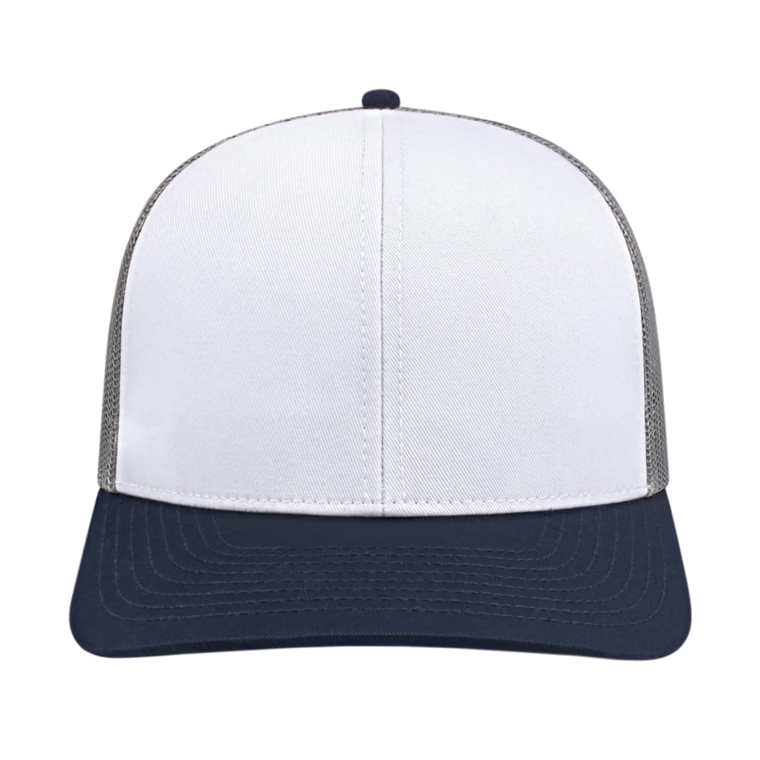 Cap America Poly/Cotton Trucker Mesh Back Cap 609