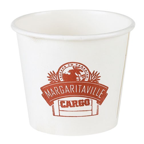 4 oz White Disposable Paper Cup 1