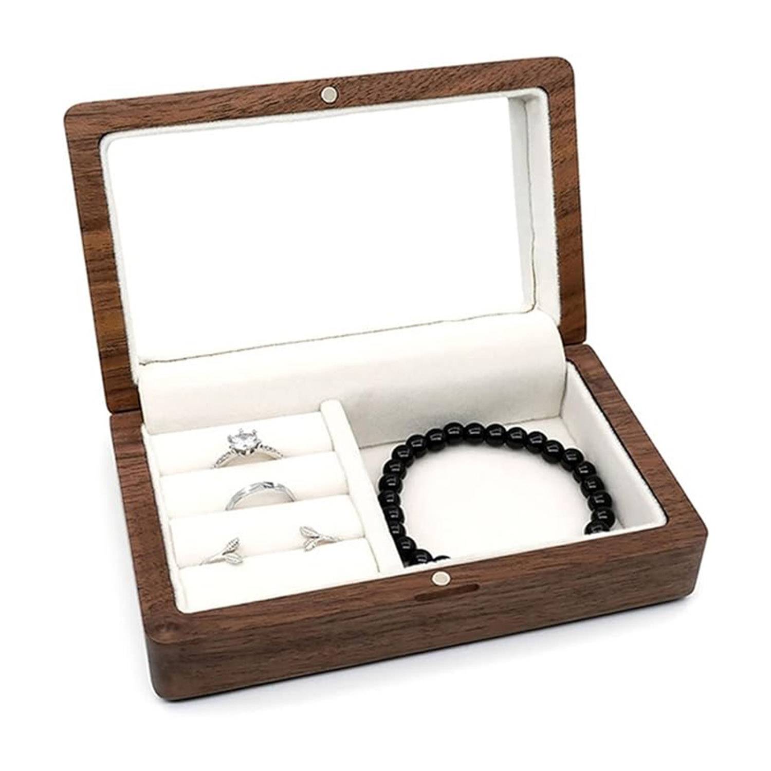 Wood Travel Jewelry Box 4