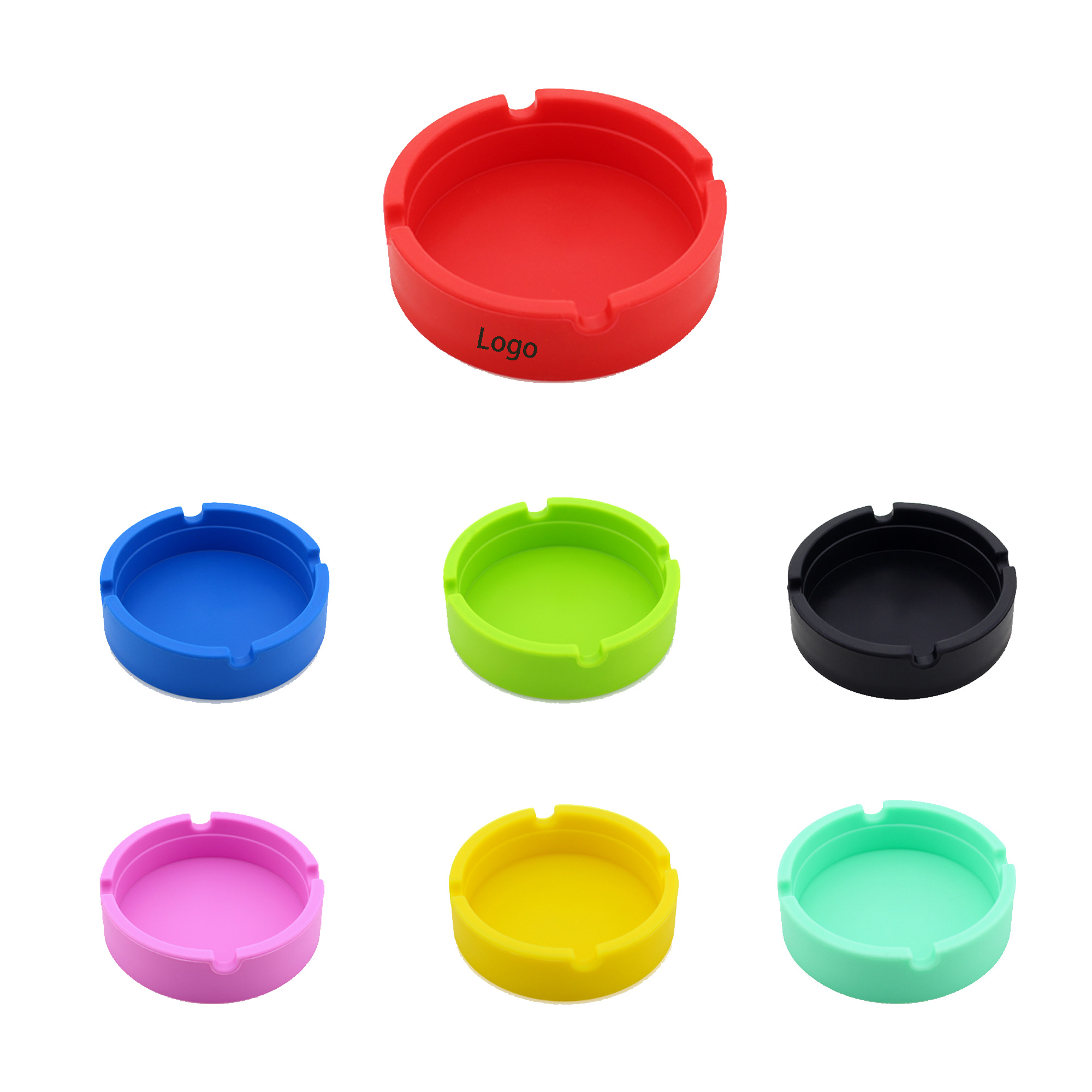 Multicolor Silicone Ashtray 2