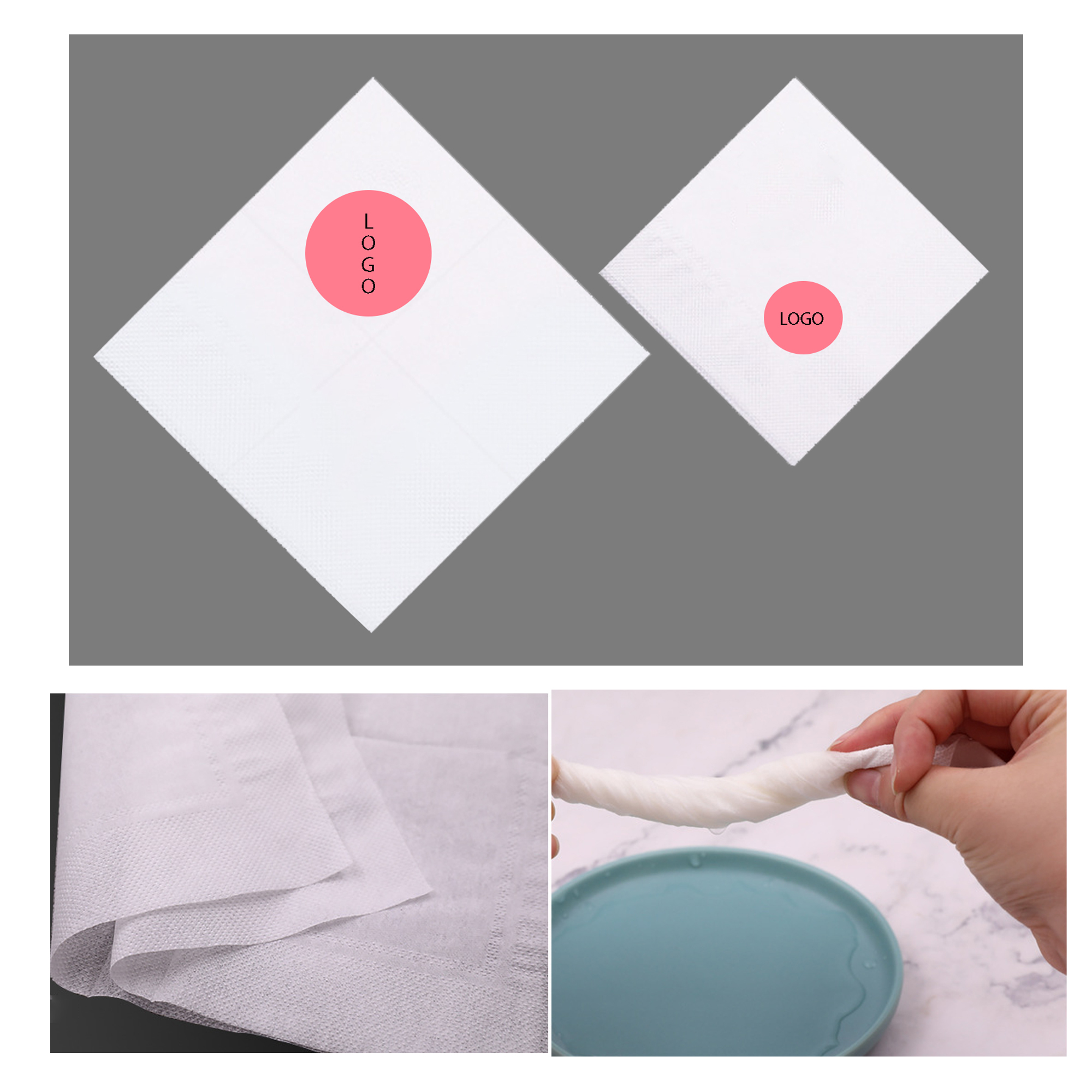 Eco-Friendly 2-Ply Paper Napkins 1
