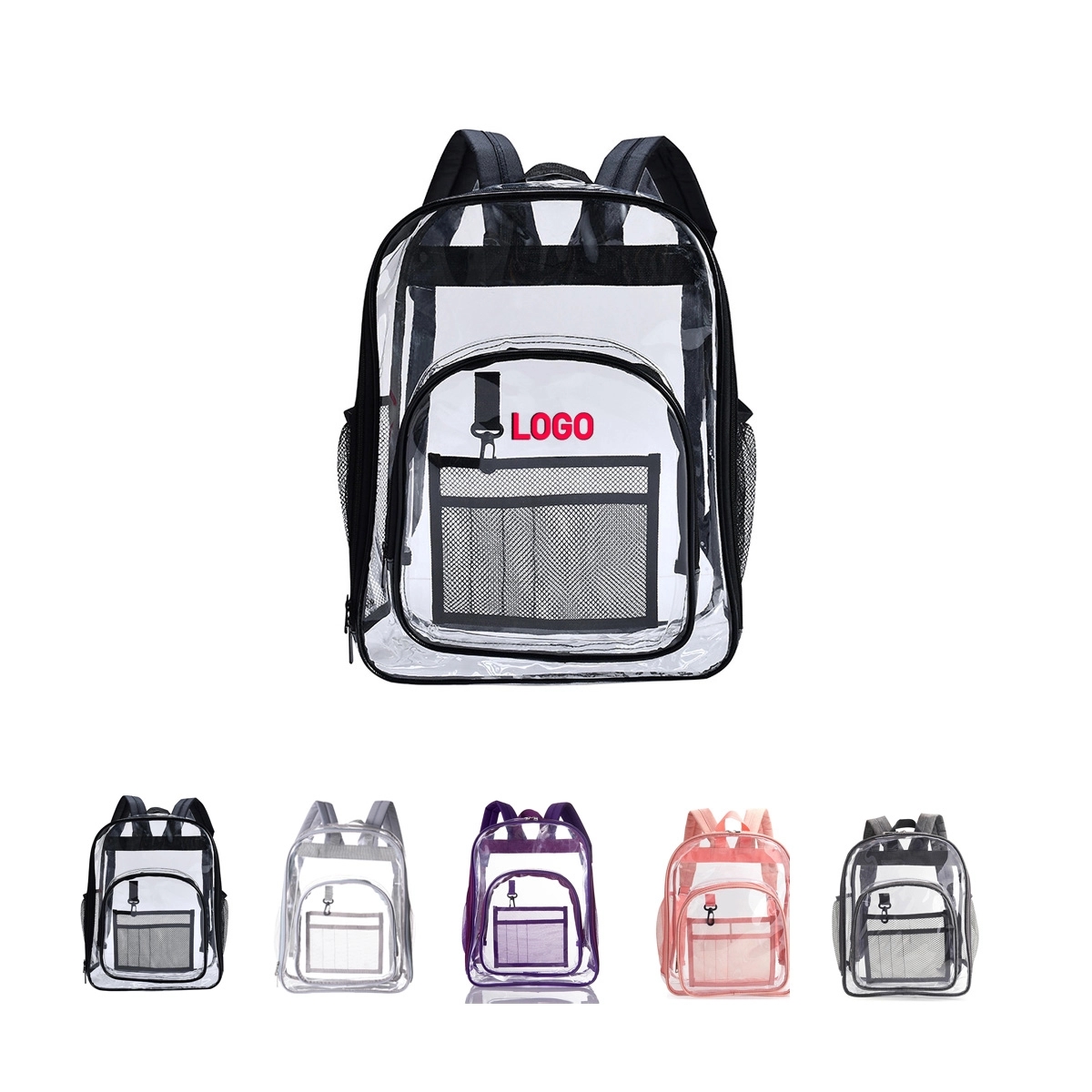 PVC Transparent Backpack 2