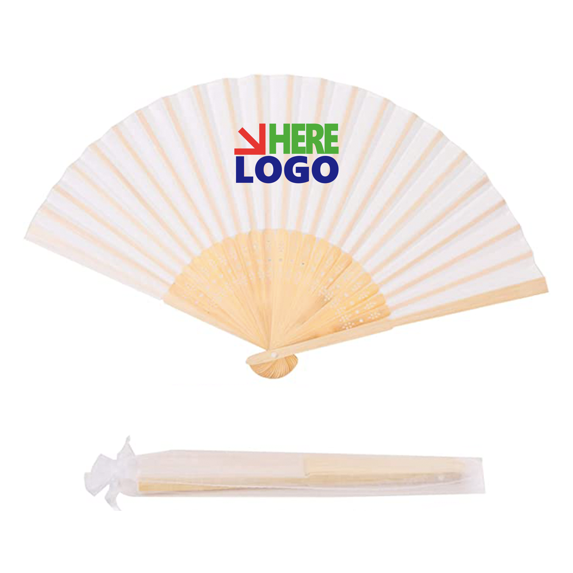 Customizable Handheld Folding Fan MOQ 50pcs