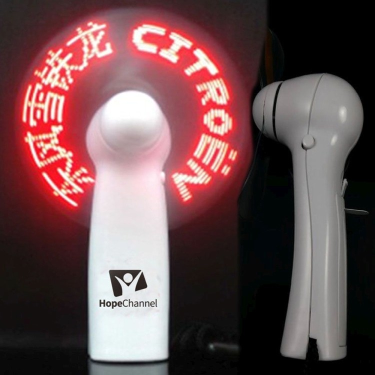 LED Mini Light-Up Handheld Fan 2