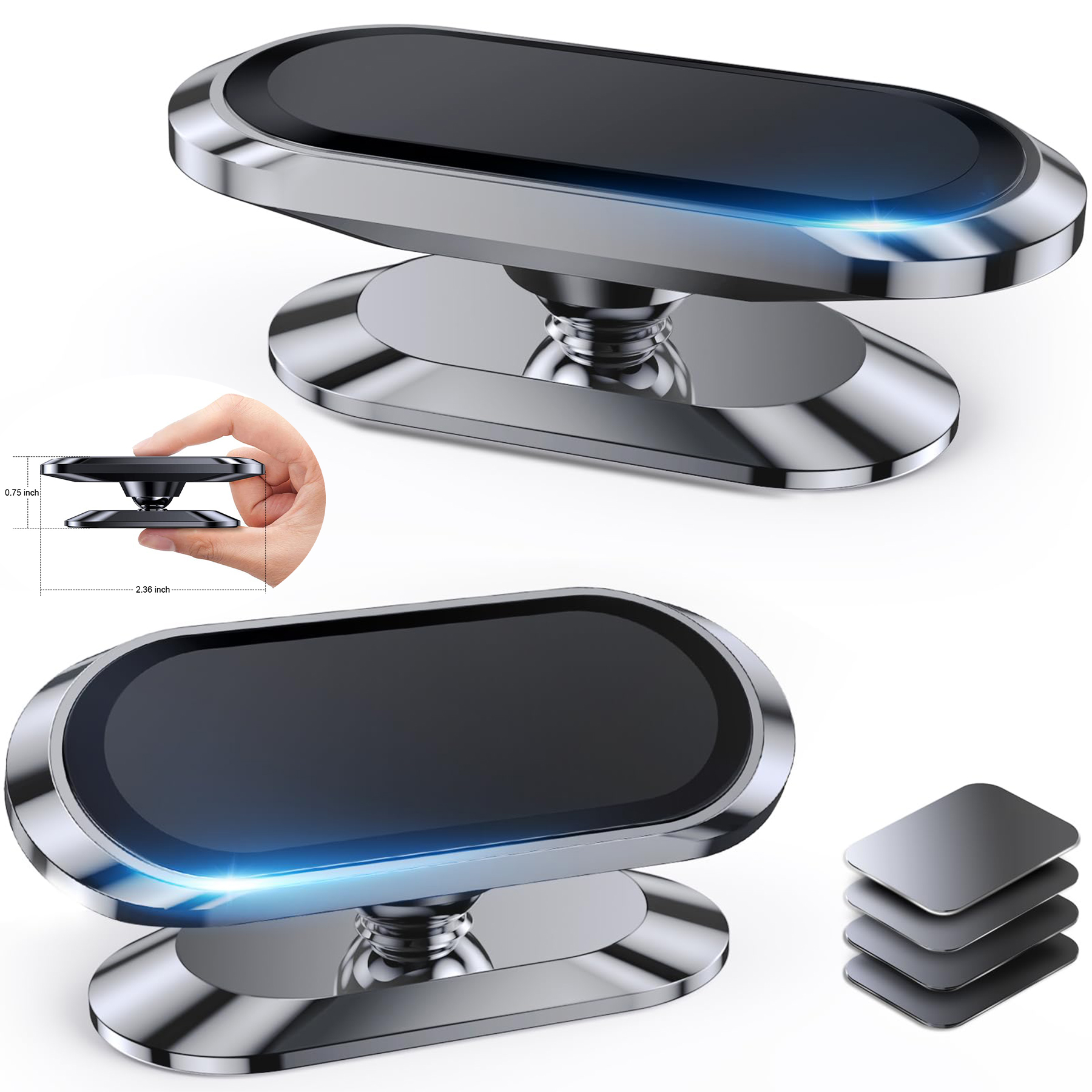 Magnetic phone holder for car 2