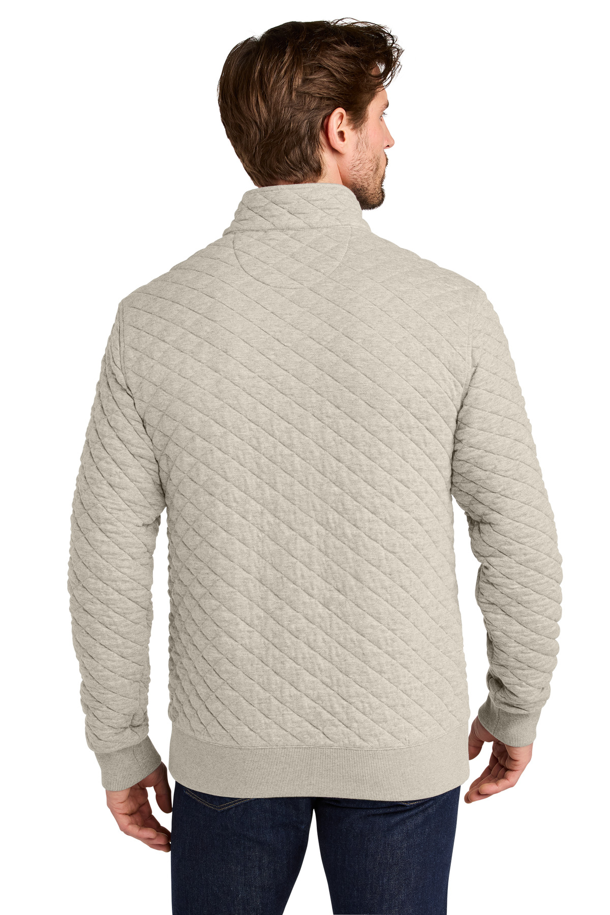 Brooks Brothers Diamond Quilt 1/4-Zip BB18212 24