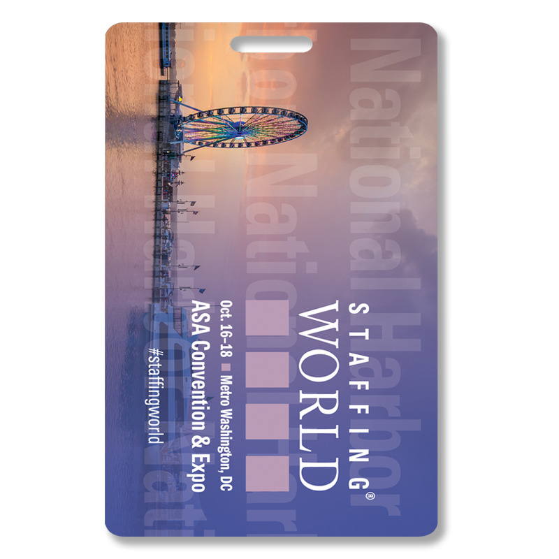Luggage Tag with Clear Adhesive Pocket 4