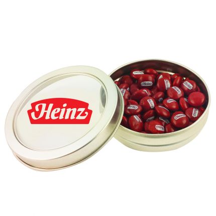 Small Top View Tin-Imprinted Chocolate Buttons 3