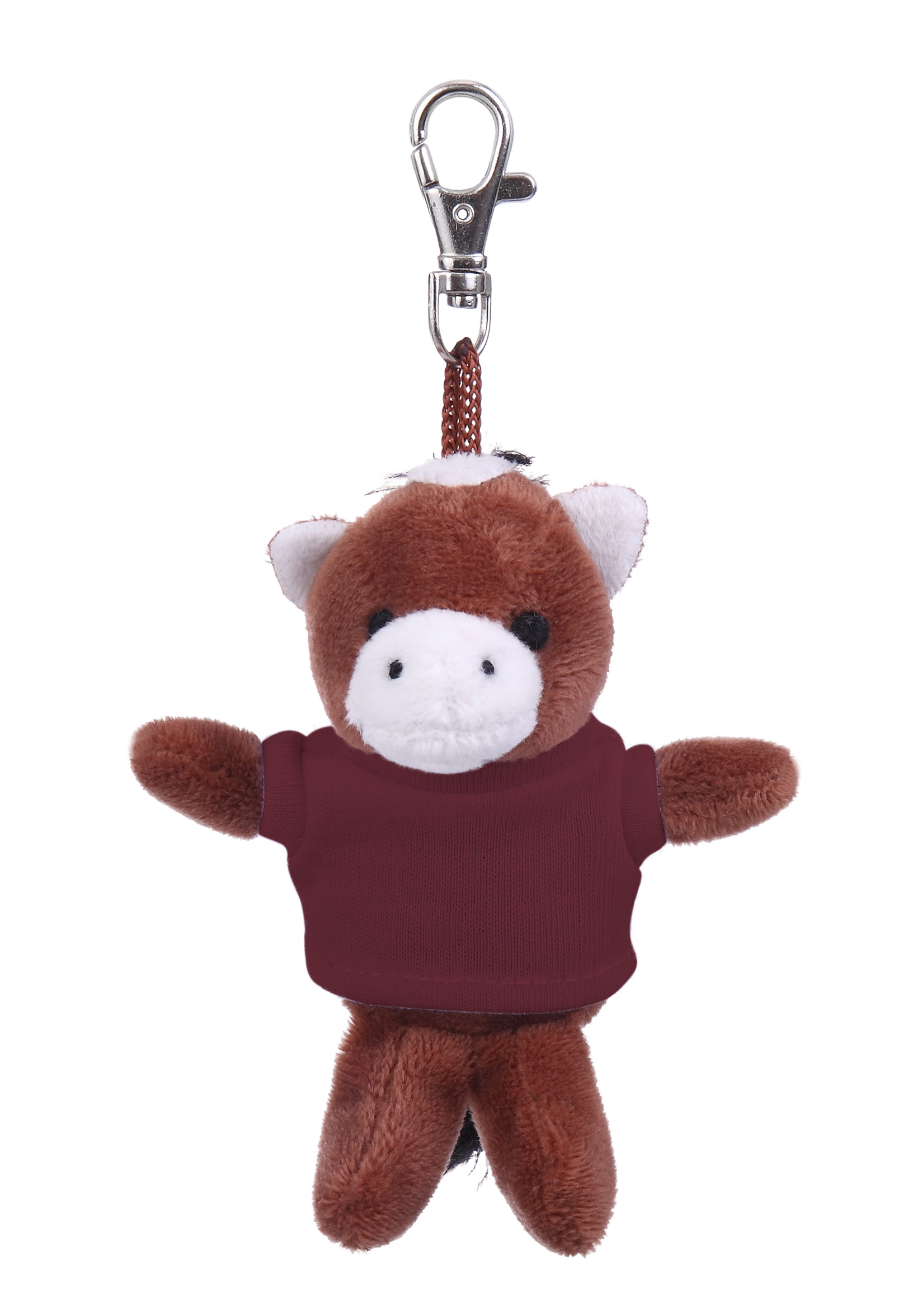 Soft Plush Horse Keychain with Tee 17