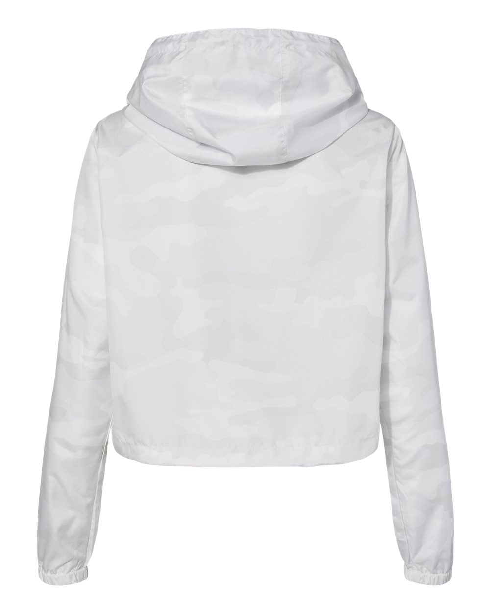 Women's Lightweight Quarter-Zip Pullover Crop Windbreaker - EXP64CRP 29