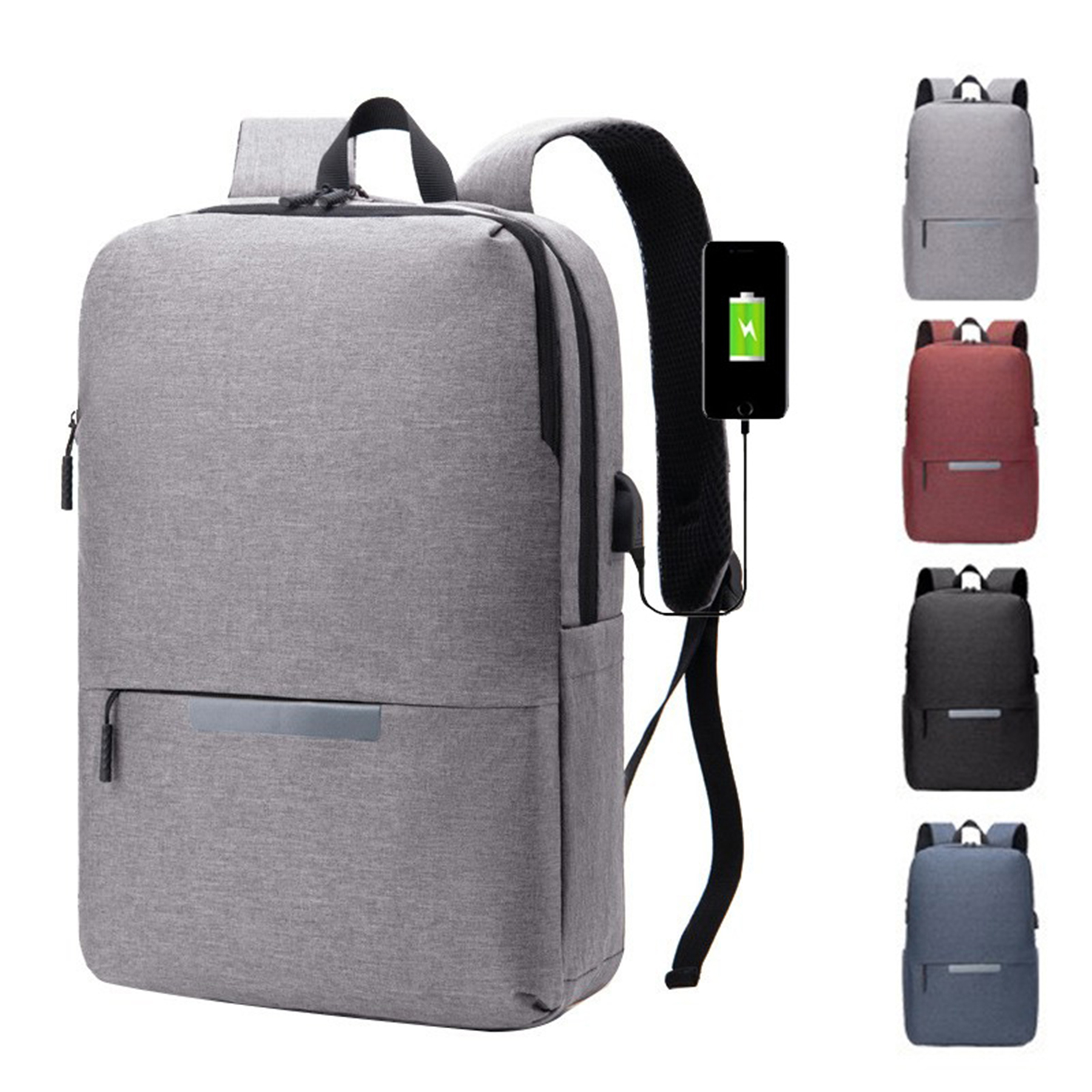 Waterproof Polyester Laptop Schoolbag 4