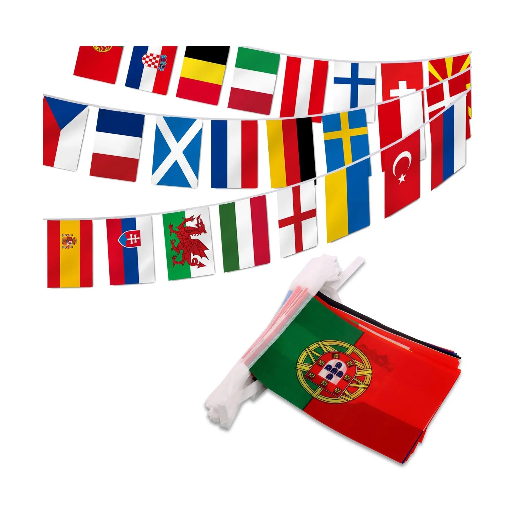 Different Countries International String Flags 6
