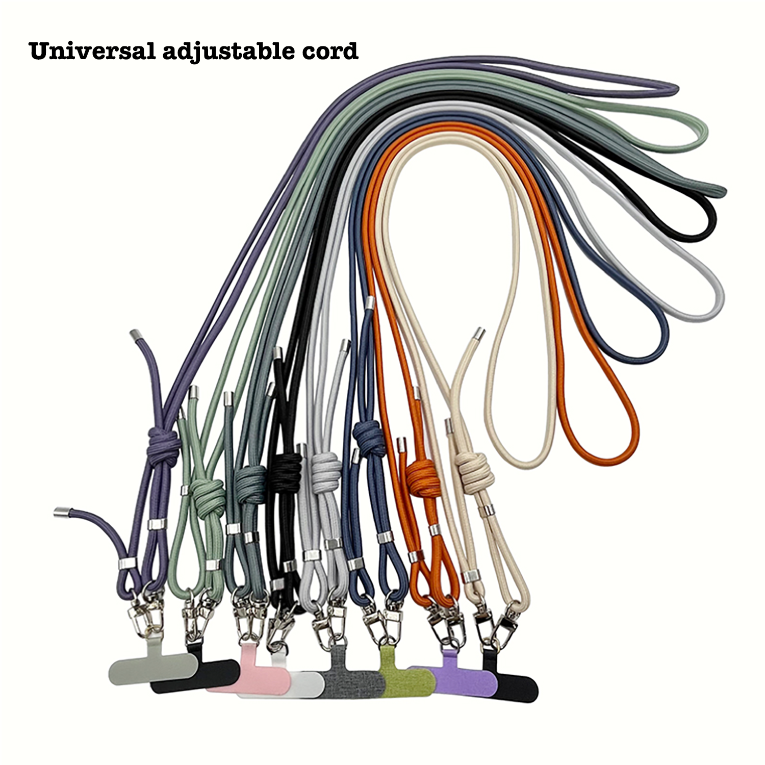 Minimalist Adjustable Woven Lanyard 2