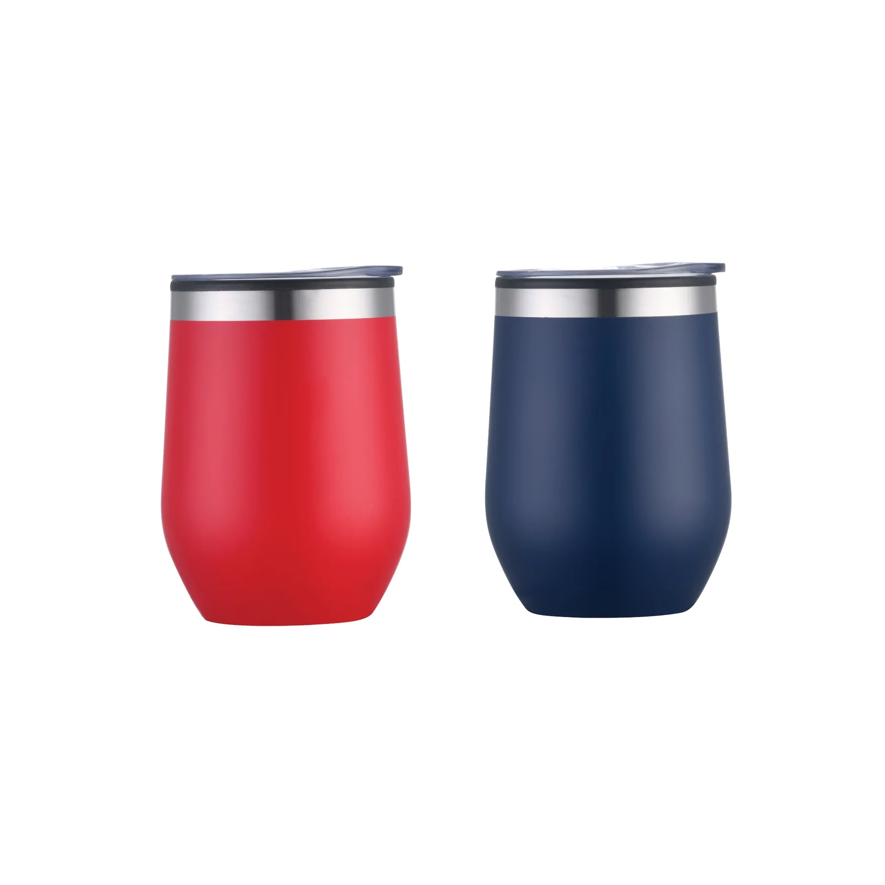 12oz Double Wall Tumbler w/ Stainless Rim 7