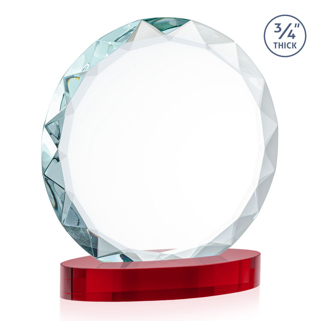 Centura VividPrint™ Award on Alberton Base - Red 5
