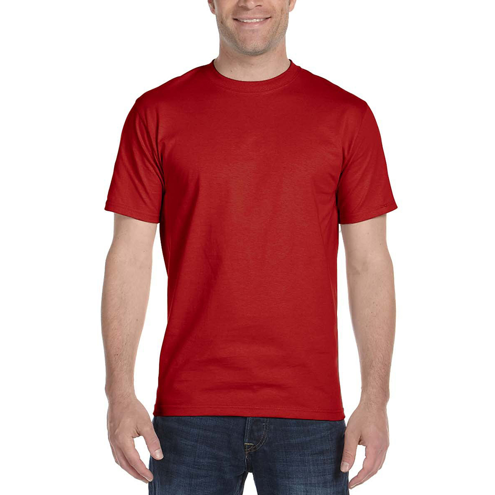 5.2 oz 100% Cotton Pre Shrunk Tees 123