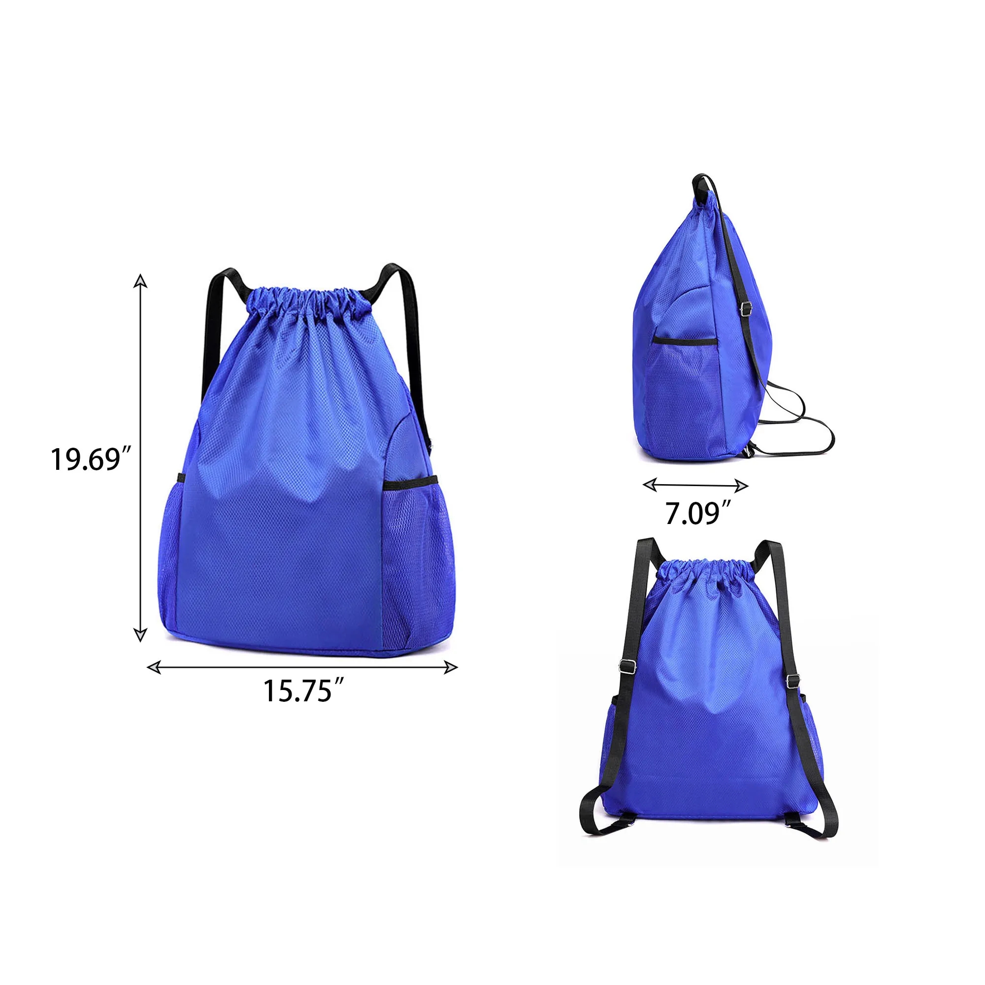 Waterproof Drawstring Sports Pocket Backpac 2