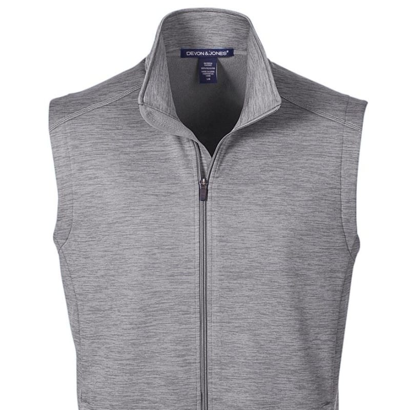 Devon & Jones Men's Newbury Mélange Fleece Vest 17