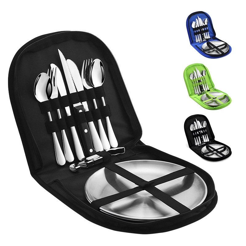 Stainless Steel Camping Utensil Set 11