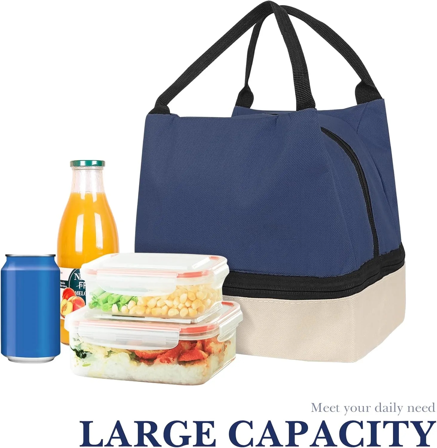 Double Aluminum Foil Insulated Bento Bag 4