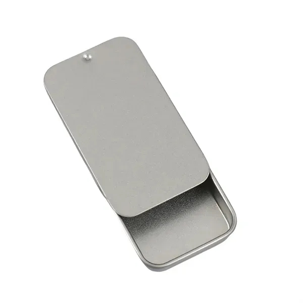 Colorful Tinplate Candy Tin with Sliding Lid 1