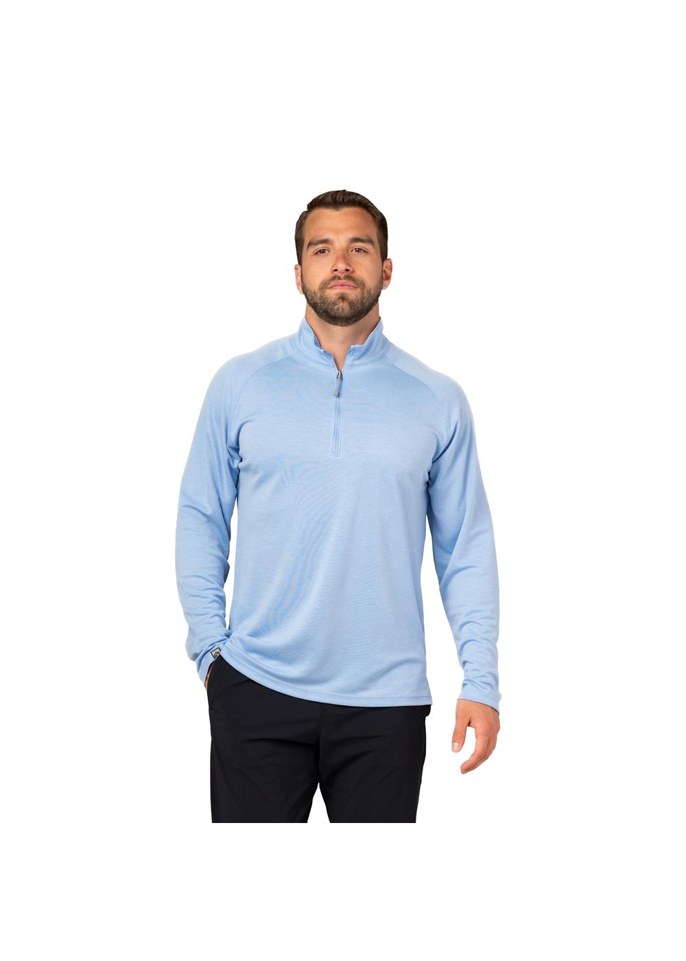 Storm Creek Men's Renewer II Poly/Lyocell Blend Quarter Zip