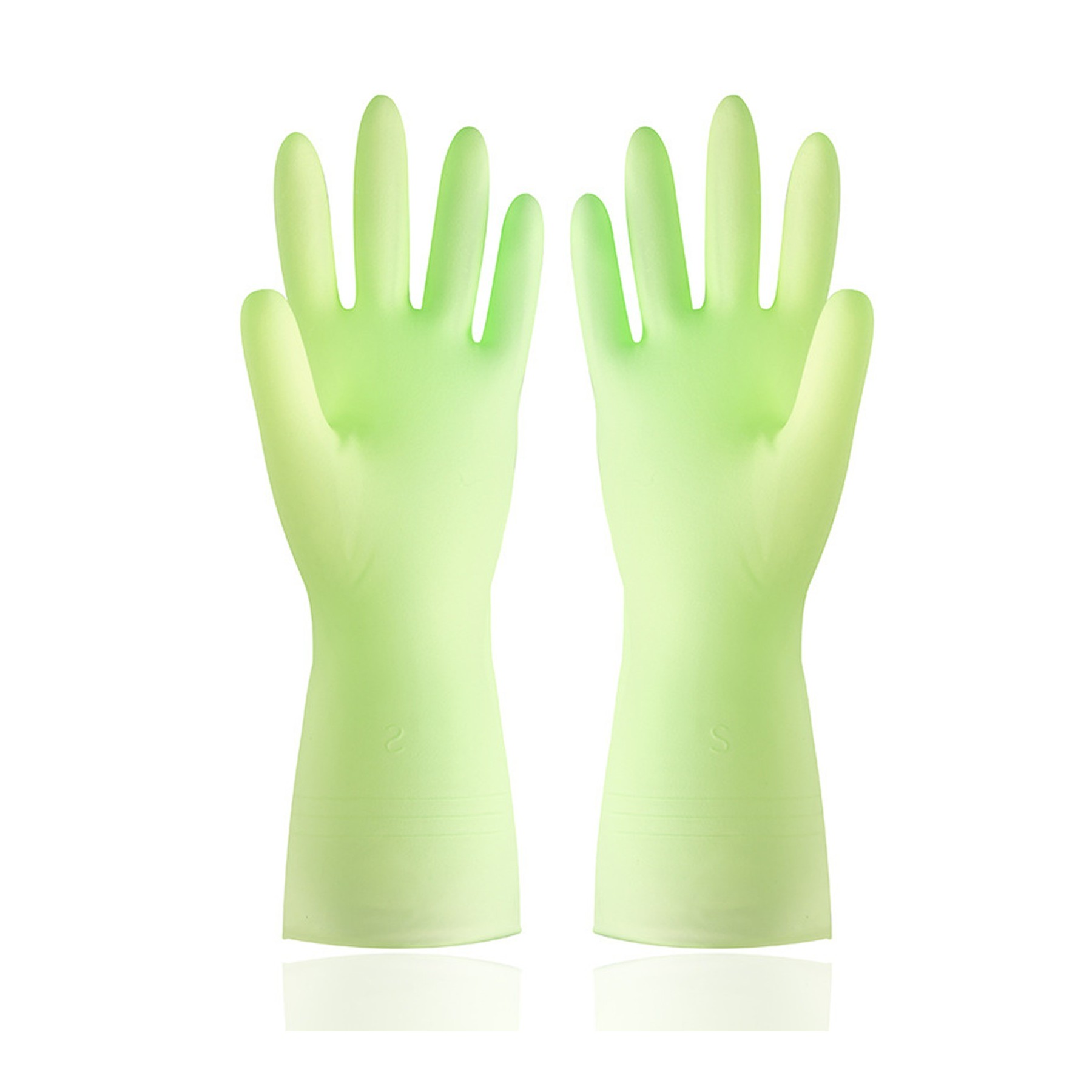 Rubber Kitchen Dishwashing Gloves 9
